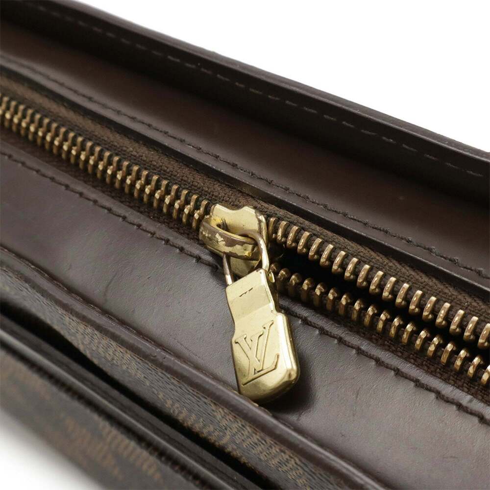 LOUIS VUITTON Authentic Brown Damier Pouch - Picture 7 of 10